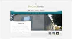 Desktop Screenshot of progoodhomes.com